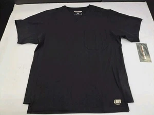 NWT Skechers Mens Medical Scrub Top V-Neck Black Size Small SK0112 #6130 - Picture 1 of 11