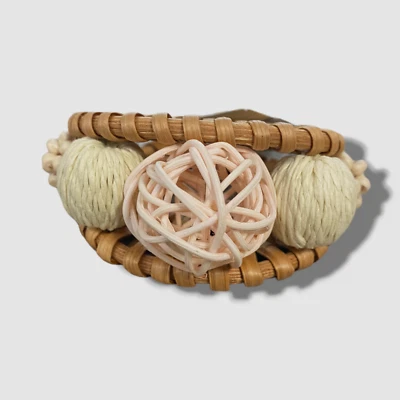 Kim Seybert Beige Playa Napkin Ring - Image 1 of 3