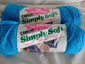 Caron Simply Soft Deep Aqua lote de 2 tintes lote 152033305 - Imagen 1 de 2