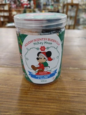 Nuevo Clip Scentsy Disney Mickey Mouse Holiday Buddy Gran Olor Foto 1 de 4