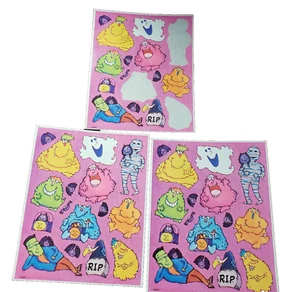 American Greeting Creepy Monsters Halloween Stickers Scrapbooking Crafts - Picture 1 of 5