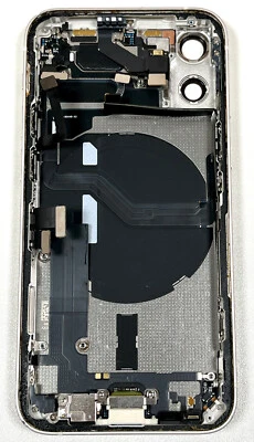 Apple iPhone 12 mini 5.4" 2020 Blanco Trasero Estuche Marco Buen Vidrio Grado C+ Foto 1 de 4