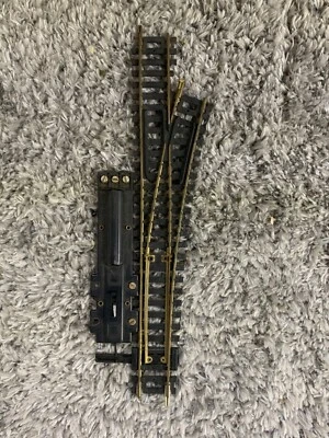 Vintage Brass HO Scale Right Hand Switch, Yugoslavia - Image 1 of 4