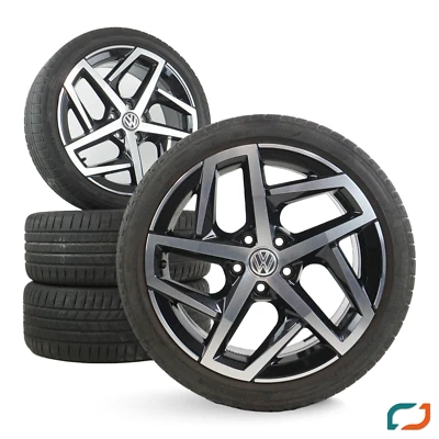 VW Golf 8 DALLAS Sommerräder Sommerreifen 18 Zoll 5H0601025G 225/40 R18 92Y - Bild 1 von 4
