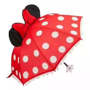 Disney Parks Disney Parks Minnie Mouse Ohren und Schleife Regenschirm NEU - Bild 1 von 3