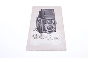 ✅ ROLLEI, ROLLEIFLEX AUTOMAT ORIGINAL PRODUCT GUIDE BROCHURE FRENCH 121 - Picture 1 of 2