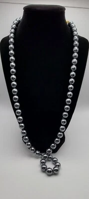 Joan Rivers Classic Gray Pearl 28" Fashion Necklace - Image 1 of 4