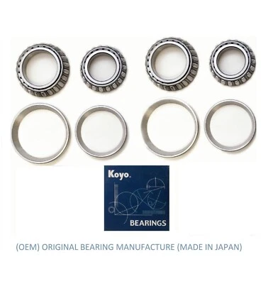 Kit de rodamientos y carreras de rueda delantera OEM (KOYO) para Dodge W350 1981-1993 Foto 1 de 3