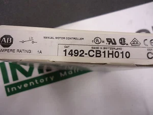 Neu. 1492-CB1H010 Allen Bradley 1A Leitungsschutzschalter - Bild 1 von 3