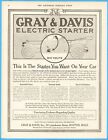 1913 Electric Car Starter Vintage Gray & Davis 55 Lansdowne St Boston MA