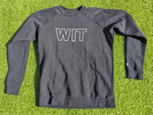 WIT Basic Black Sweater Jumper Mens M Medium Casual Wear - Bild 1 von 4