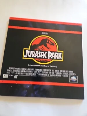 Jurassic Park Letterbox Laserdisc 2 Disc VG Condition  - Image 1 of 4