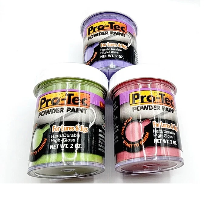 Pro Tec Powder Paint 2oz Jig from Factory Multiple Colors Original Jig Paint New - Image 1 of 1