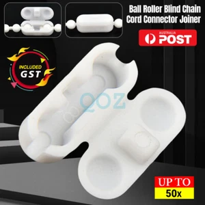 10/50Pcs Plastic Ball Roller Blind Chain Cord Connector Joiner Vertical Roman - Picture 1 of 12