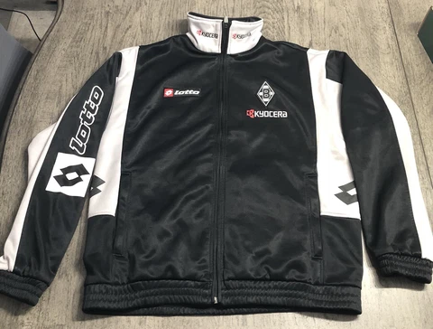 Borussia Monchengladbach 2000’s Lotto Kyocera Training Jacket Size L Cover