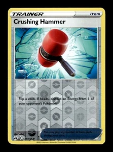 Pokemon Crown Zenith CHRUSHING HAMMER 125/159  Reverse Holo - Picture 1 of 1