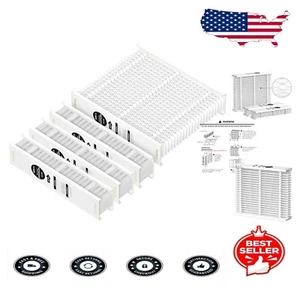 MERV-13 Air Filter Pack of 4, Compatible with Bryant/Carrier EZ-FLEX Systems - Picture 1 of 8