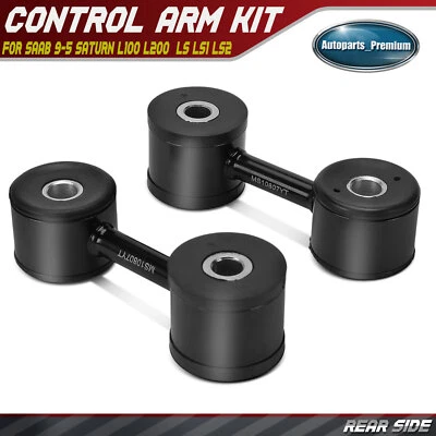 2x Eslabones de barra estabilizadora lateral trasera para Saab 9-5 99-09 Saturn L100 L200 L300 LS LS1 LS2 Foto 1 de 4