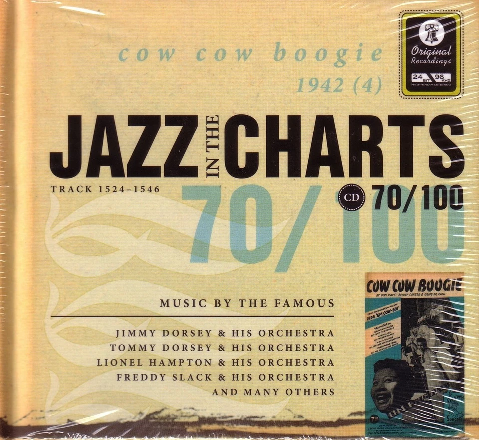 Jazz In The Charts 70/100 - Cow Cow Boogie 1942 (4) von Various  (CD, 2006)