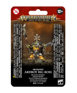 Warhammer Age of Sigmar: Orruk Warclans - Ardboy Big Boss GW 89-57 NIB - Picture 1 of 1