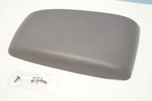NEW GRAY 1987-1993 Mustang Center Console Arm Rest Armrest Trim Cover Pad - Imagen 1 de 3