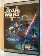 Star Wars The Empire Strikes Back Episode V Dvd case leaflet 2004 Fisher Ford Pg