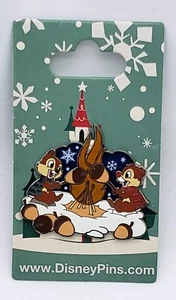 WINTER CHIP AND DALE ROASTING ACORNS DISNEY PARKS PIN - Picture 1 of 1