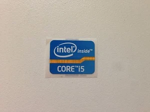 10 x Intel Core i5 innen Aufkleber (15,5 x 21 mm Logo) USA Verkäufer - Bild 1 von 1