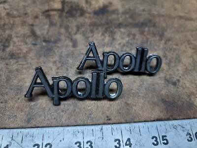 (2) 1973 1974 Buick Apollo Roof Emblem Badge Logo OEM 9669539 PAIR - Image 1 of 4