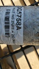 Generac 0G5758A Stainless Steal Braided Natural Gas Hose Ng 2Npt X 2Id 55Lg
