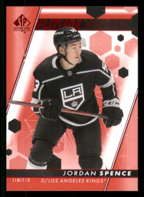 2022-23 SP Authentic Limited Red #114 Jordan Spence FW - Image 1 of 2