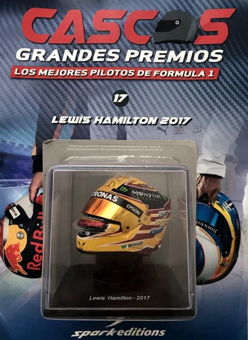Lewis Hamilton (2017) Helmet Collection 1/5 new From Argentina Discontinued Cover