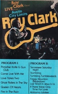 Roy Clark Live From Austin City Limits - Cassette (1982) - Picture 1 of 1
