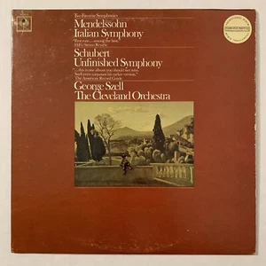Mendelssohn Italian Symphony Schubert Unfinished Vinyl LP Szell Mono ML 6375 NM - Picture 1 of 6