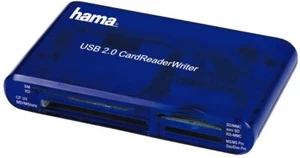 Hama Sonstiges Video-Zubehör 55348 CardReaderWriter 35in1, USB 2. Bla - Bild 1 von 4