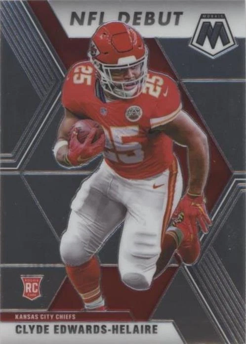 2020 Panini Mosaic Clyde Edwards-Helaire #266