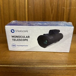 New! StarScope Monocular Telescope 10x Fixed Magnification - Picture 1 of 6