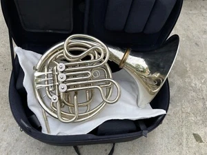 Hans Hoyer Heritage 7802 Bb/F Double French Horn Detachable Bell Nickel Silver - Picture 1 of 8