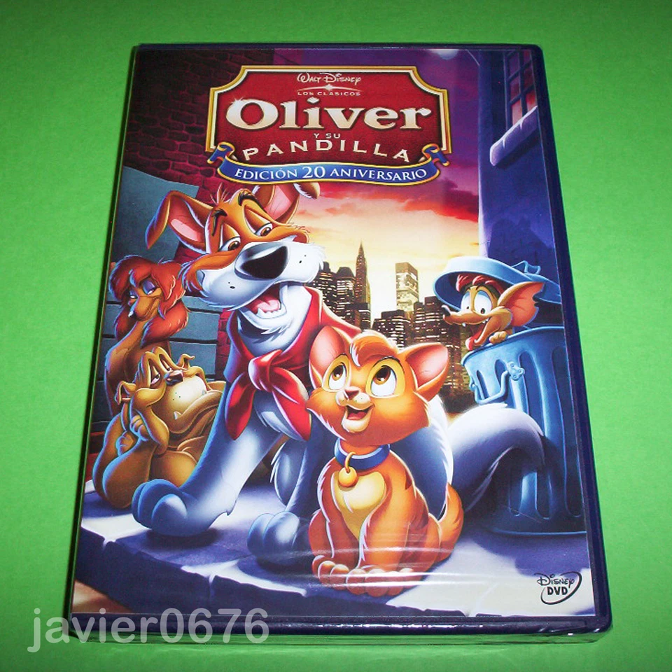 OLIVER Y SU PANDILLA CLASICO DISNEY NUMERO 27 - DVD NUEVO Y PRECINTADO - Imagen 1 de 2