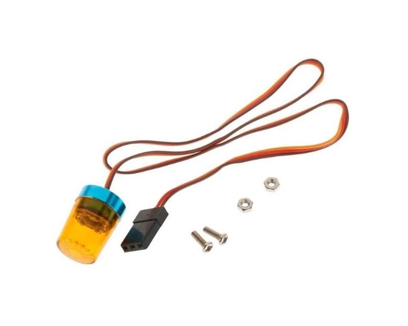 Integy C26880YELLOW Roof Top Flashing Light LED with 13mm Plastic Housing (Ye... - Image 1 of 1