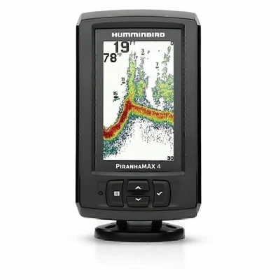 Humminbird PiranhaMax 4 Dual Beam Fishfinder (410150-1) - Image 1 of 3