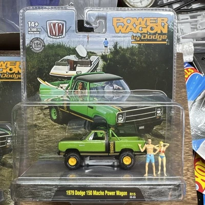 M2 Machines 1979 DODGE 150 MACHO POWER WAGON R15 - NEW - Image 1 of 3