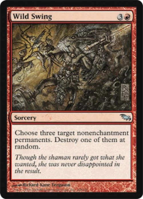 Wild Swing - Light Play MTG Shadowmoor - Image 1 of 1