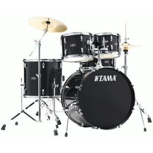 Tama ST52H5C BNS Stagestar 5 Pce Drum Kit w/Cymbals + Stool Black Night Sparkle - Picture 1 of 6