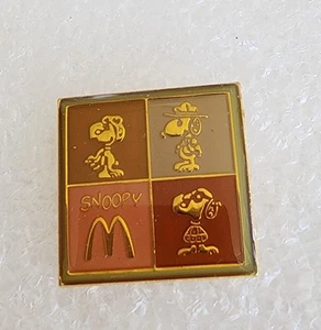 PIN COLECCIONABLE PEANUTS SNOOPY ~ MCDONALD'S / UNITED FEATURES - ¡ENVÍO GRATUITO! - Imagen 1 de 5