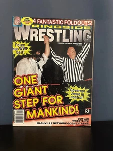 WWE Ringside Wrestling Mankind Wrestling Magazine - Picture 1 of 1