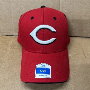 Baseballmütze Kappe Cincinnati Reds Jugend Unisex Einheitsgröße verstellbar rot/schwarz - Bild 1 von 4