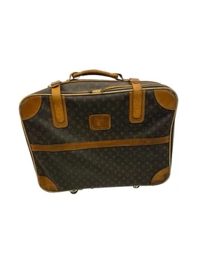 VINTAGE 80s LOUIS VUITTON ROLLER SUITCASE LUGGAGE MONOGRAM BAG - Image 1 of 4