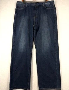 Lucky Brand 181 Relaxed Straight Herren Jeans Blau Denim Größe 40x32 - Bild 1 von 13