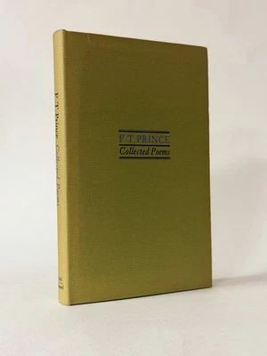 Collected Poems, F. T. Prince. 1979 1st Edition Poetry. Anvil Press, Menard - Image 1 of 3